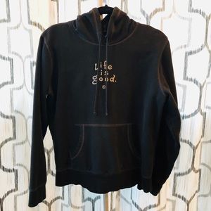 🎉NEW🎊 Life is Good Black Hoodie